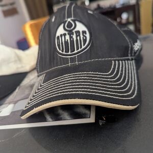 Black Oilers Baseball Cap